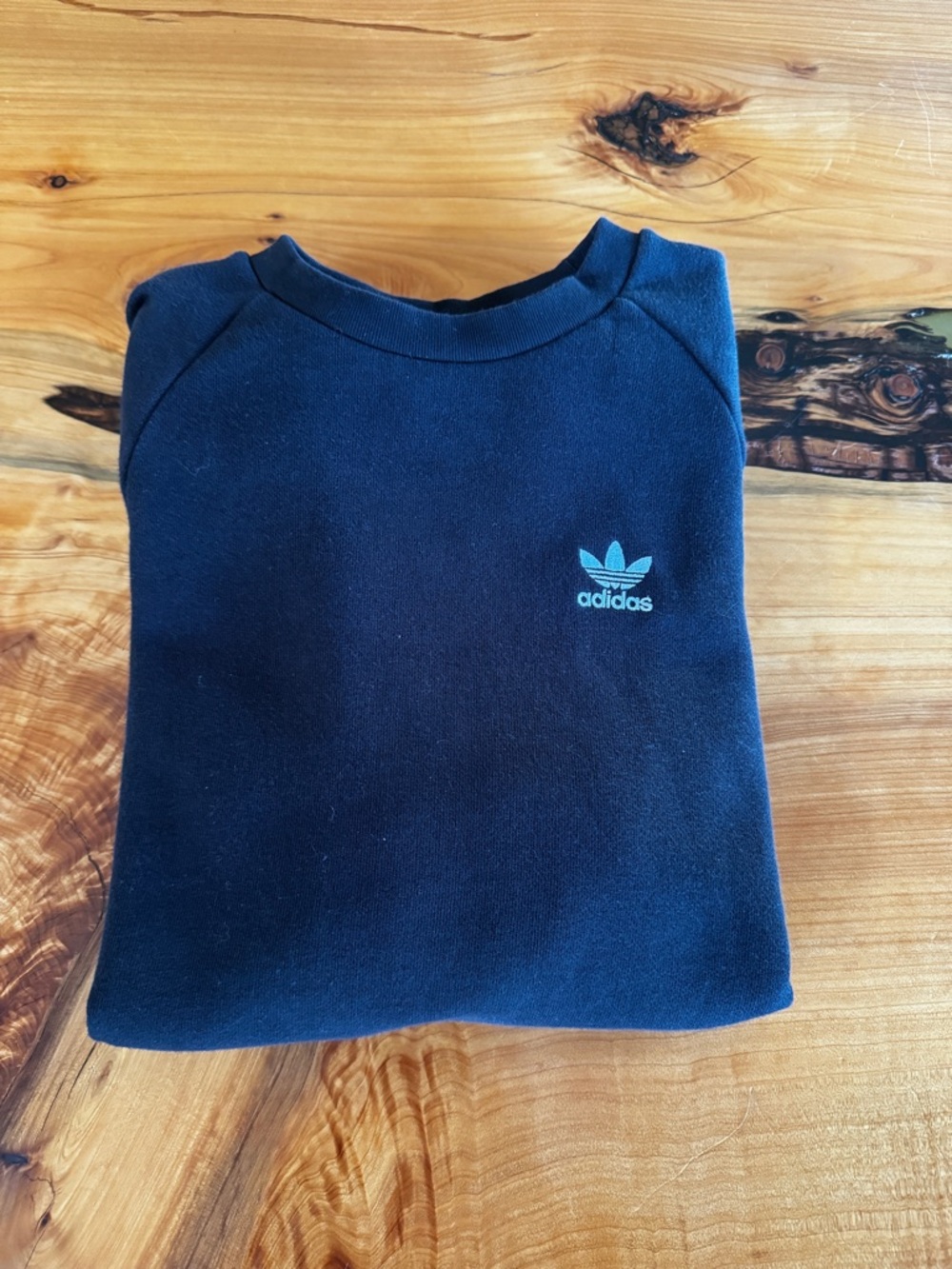 Adidas Trefoil Crewneck Sweatshirt - Black Men’s small